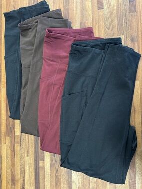 Maurices Women's Pocket Leggings in Dark Brown